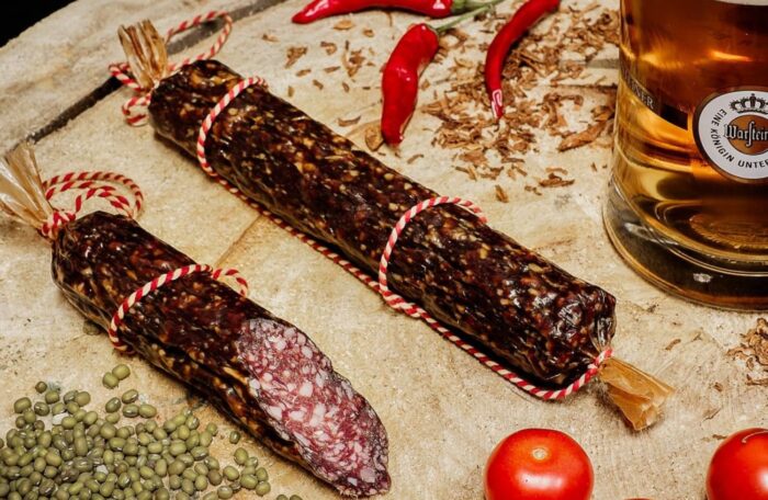 Сирокопчена ковбаса “Брауншвейська” ТМ Діброва