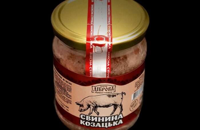 Тушонка “Свинина Козацька” ТМ Діброва