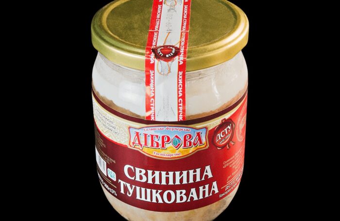 Тушонка “Свинина Тушкована” ТМ Діброва
